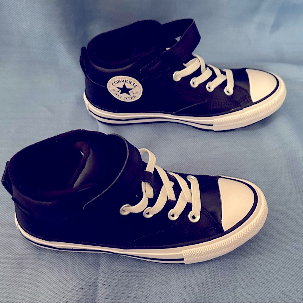 Converse Kids Black Sneakers